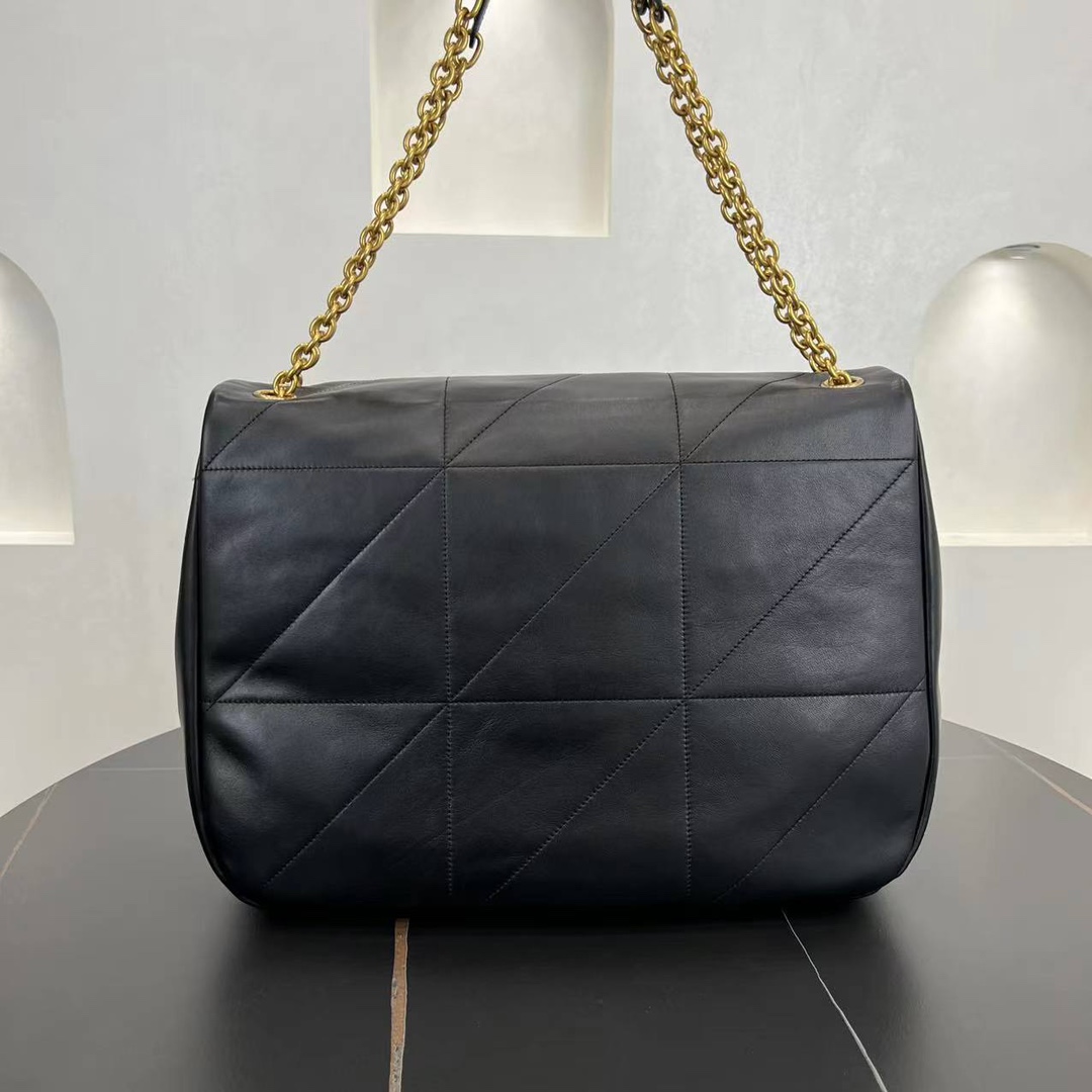 Saint Laurent Jamie 4.3 Quilted Lambskin shoulder Bag Handbag Black 742431  